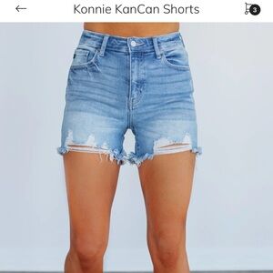 NWT KanCan Konnie High Rise Shorts Size Medium